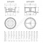 Клапан обратный нерж осевой Ду 32 Ру40 межфл диск нерж Benarmo